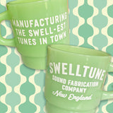 Swelltune Vintage Style Milk Glass Mug