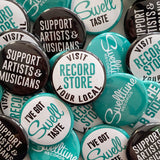 Swelltune Records Button Pack - Set of 5 Buttons