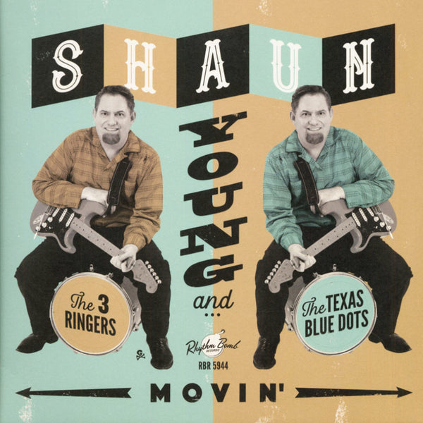 Shaun Young & the 3 Ringers AND The Texas Blue Dots - Movin' 12" LP Vinyl Record